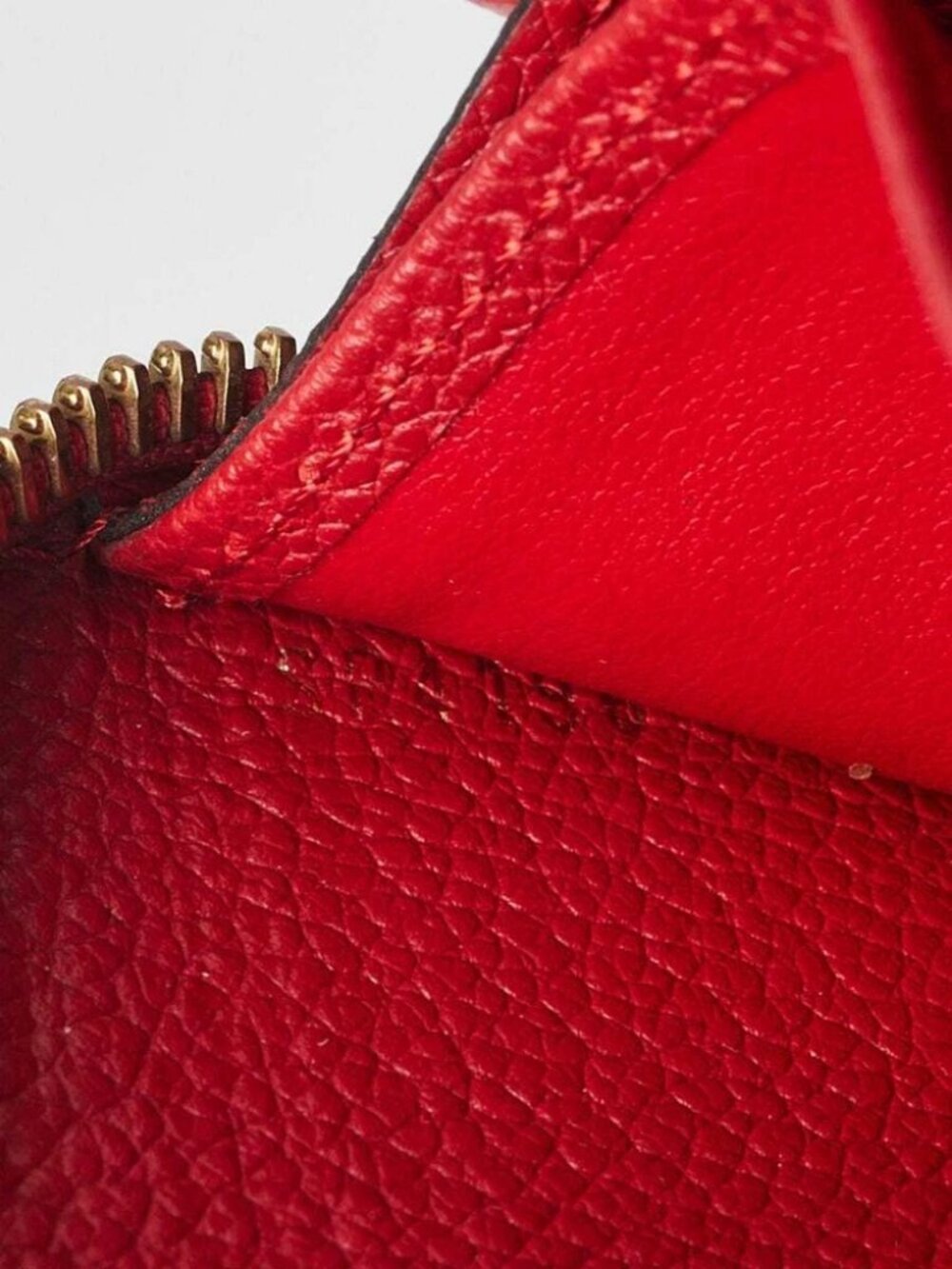 Louis Vuitton Cerise Monogram Empreinte Leather Zippy Wallet - Picture 11 of 11